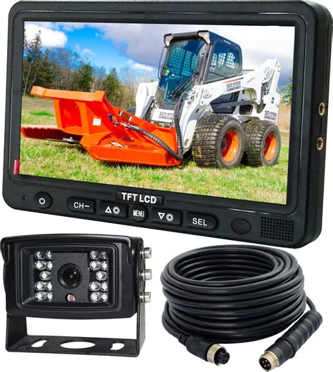 caterpillar skid steer backup camera stopped working|cat 299d3 backup camera.